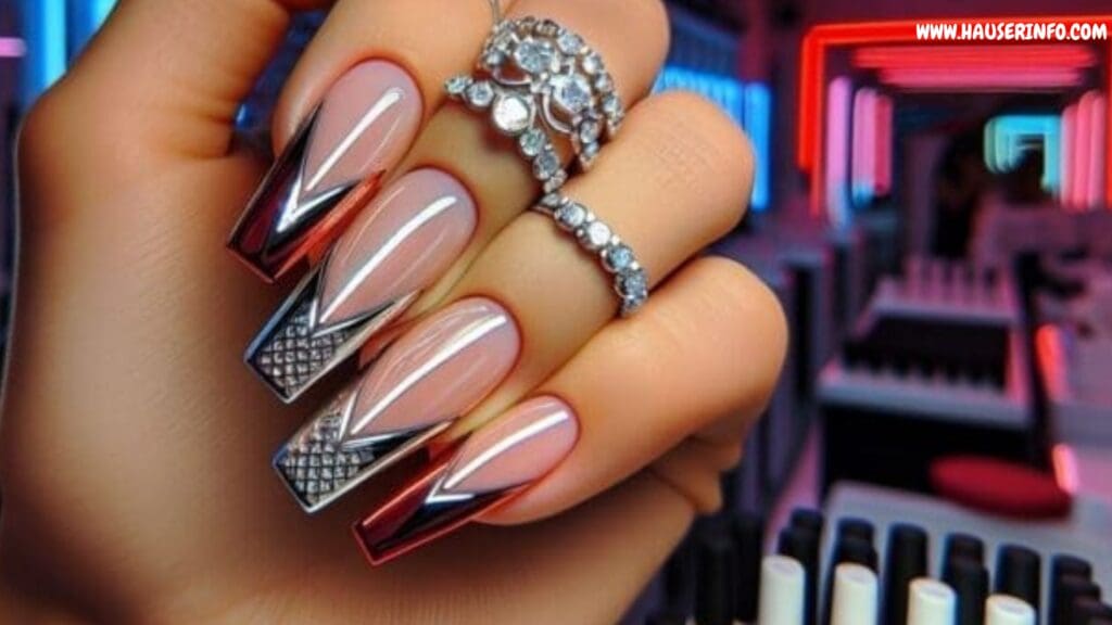 chrome nail designs