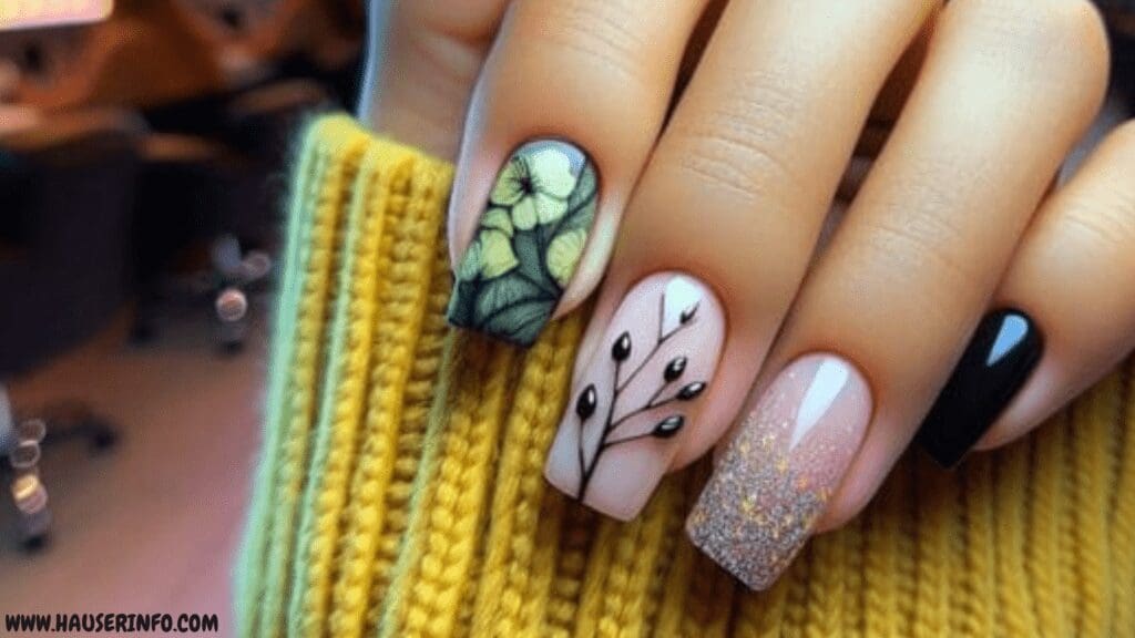 nail designs for short nails