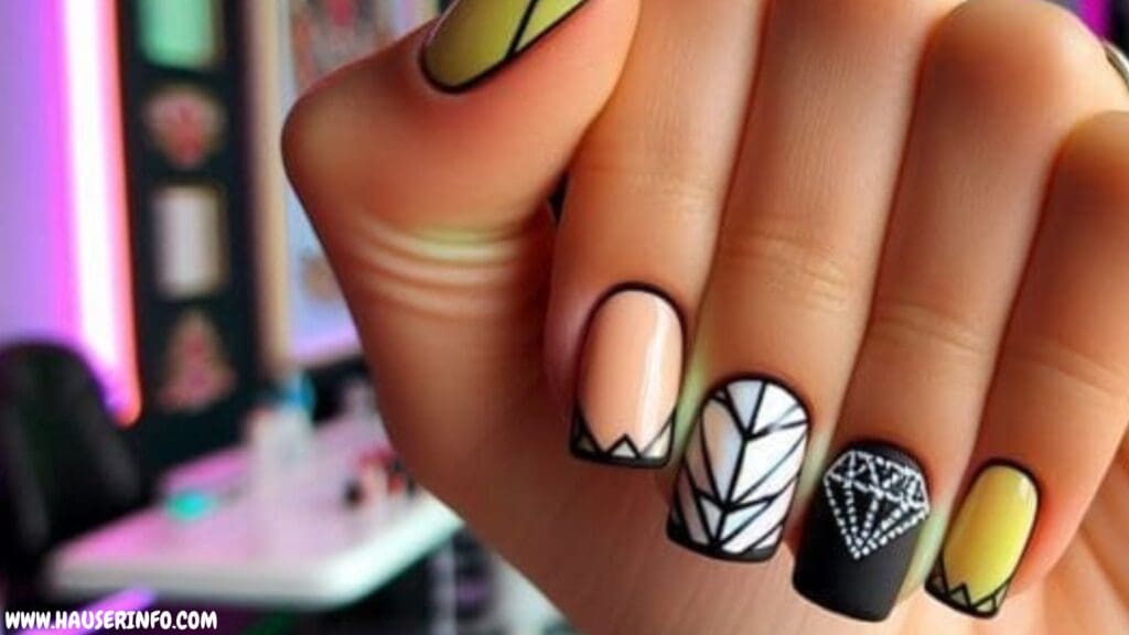 nail designs for short nails