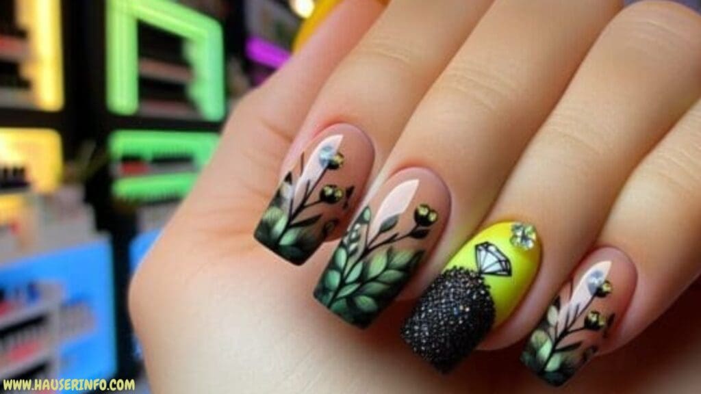 nail designs for short nails