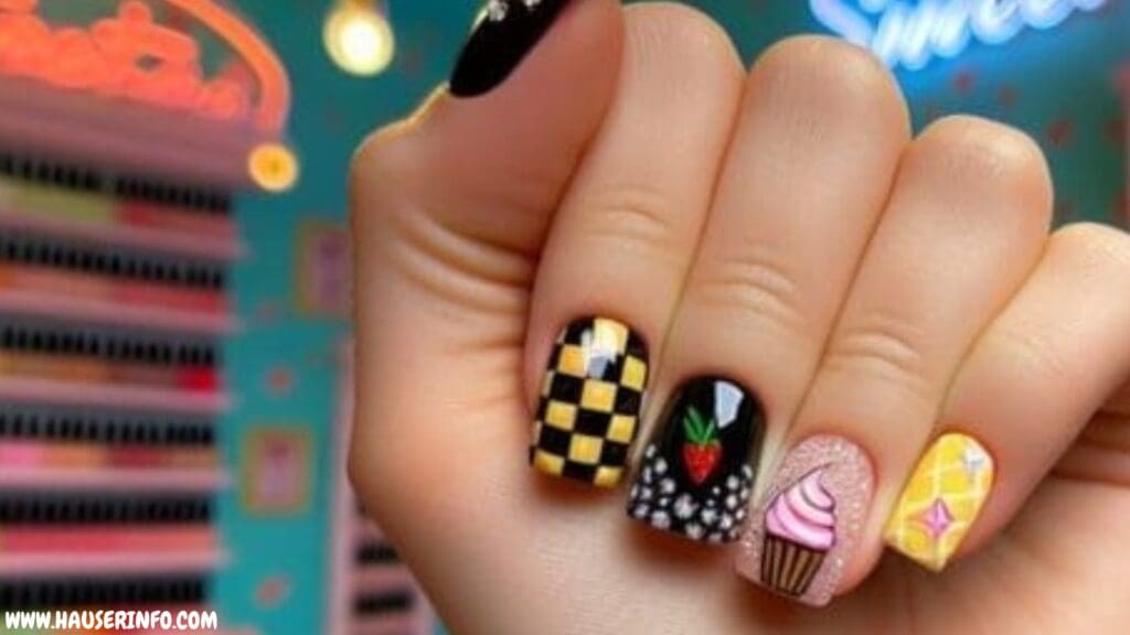 nail designs for short nails