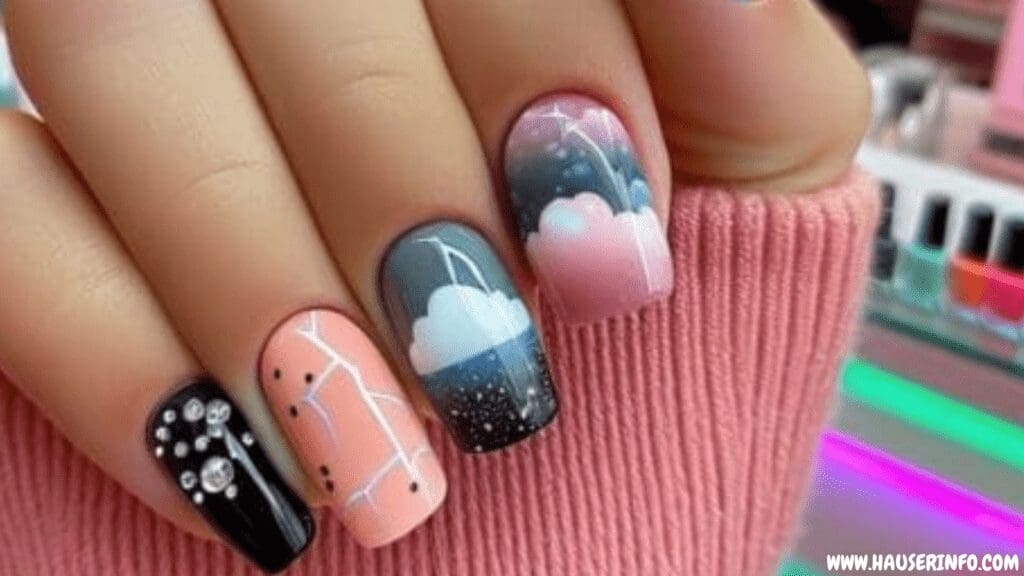 nail designs for short nails