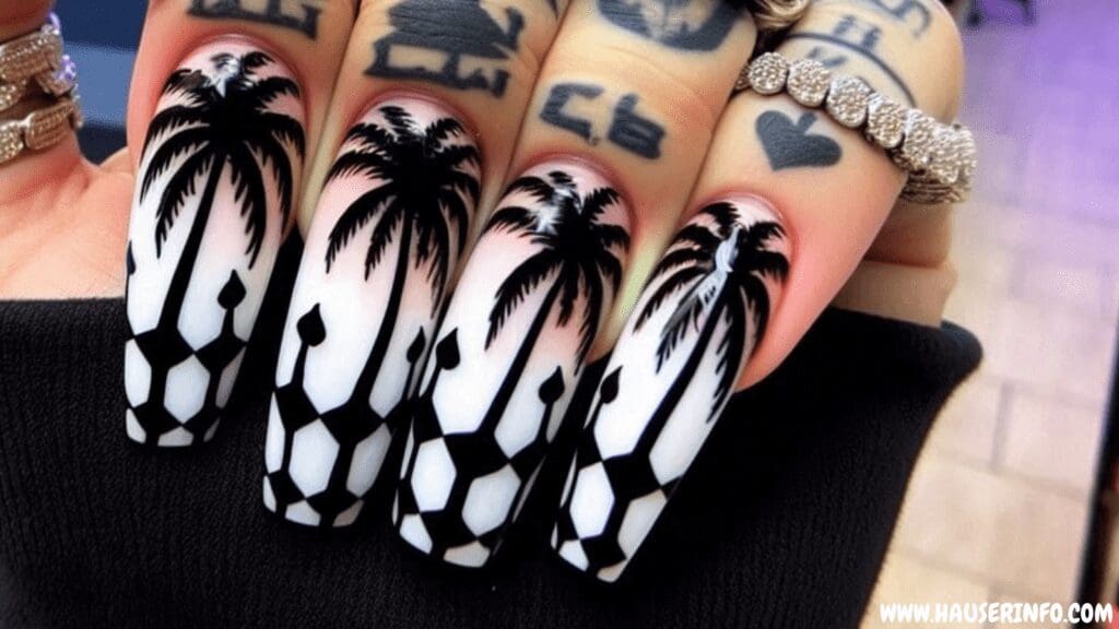 tropical nail designs