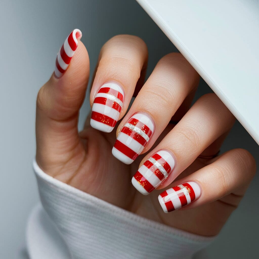 Holiday nail art