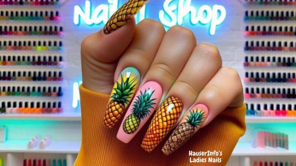 tropical nail designs 3