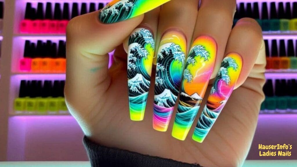 tropical nail designs 4