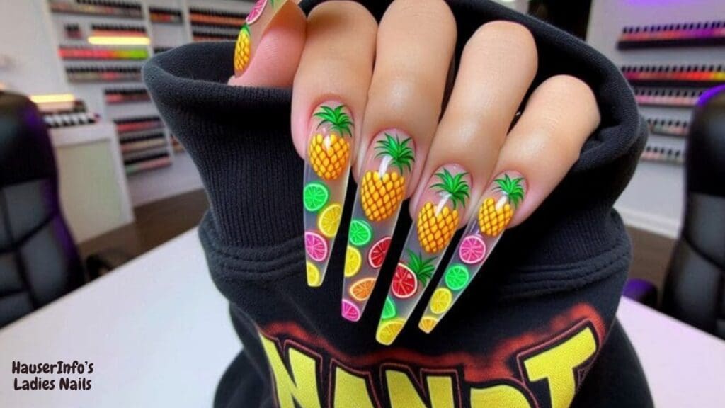 tropical nail designs 5