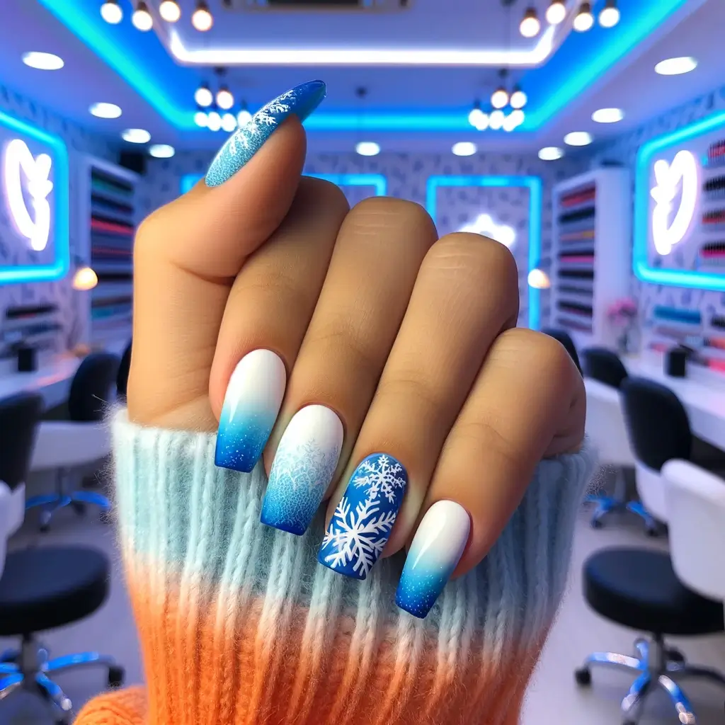 blue nail ideas