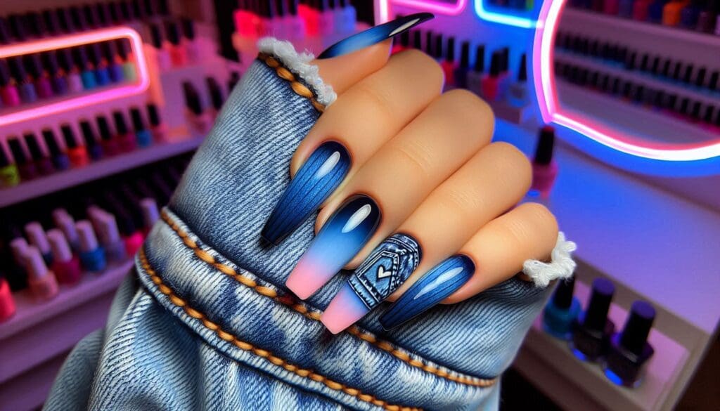 blue nail ideas