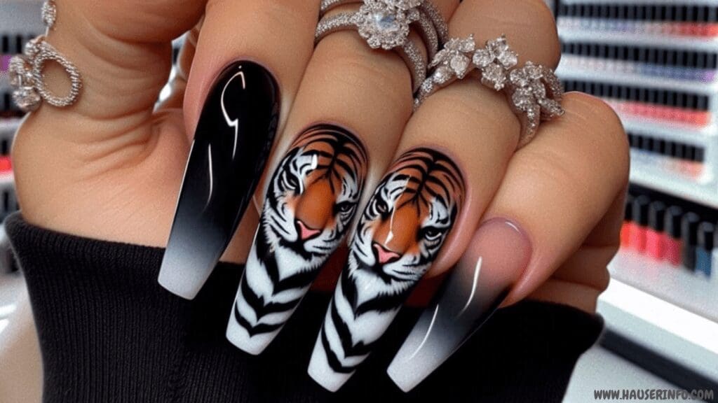 black nail designs