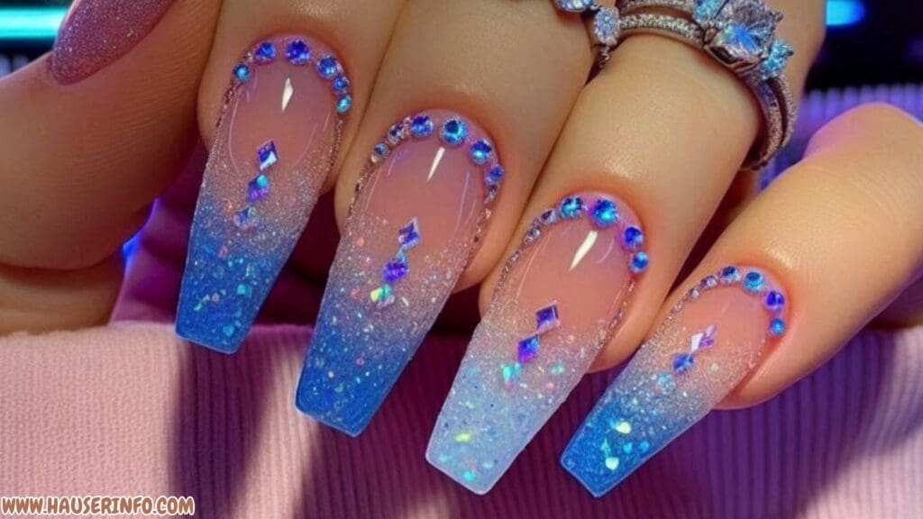 blue nail ideas