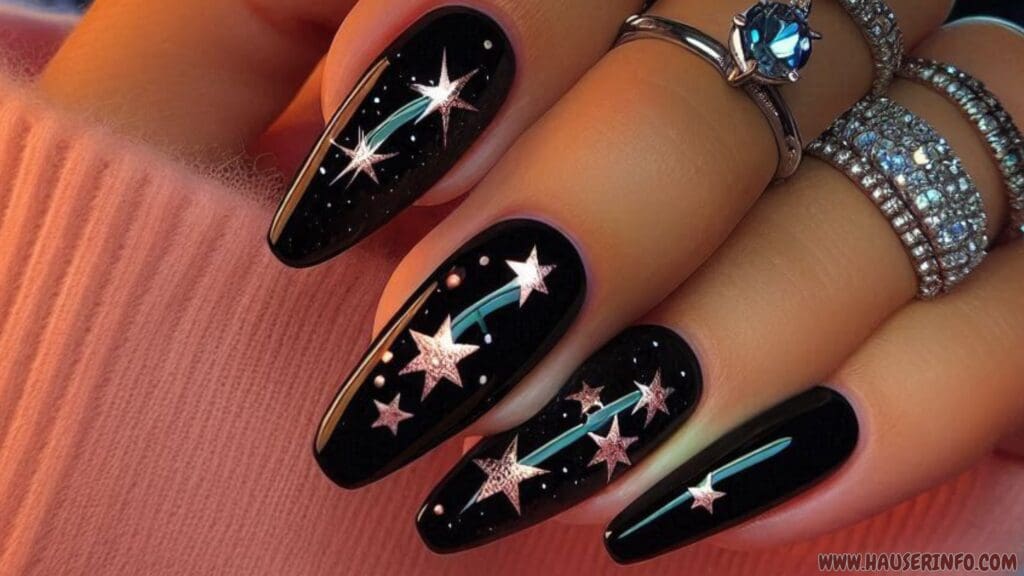 black nail designs