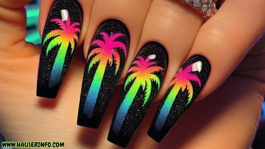 black nail designs