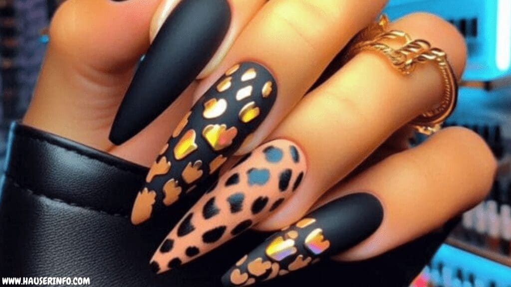 black nail designs