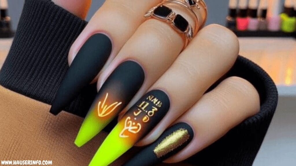 black nail designs