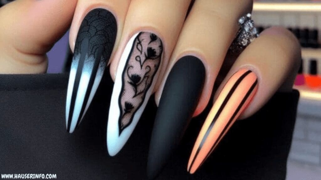 black nail designs