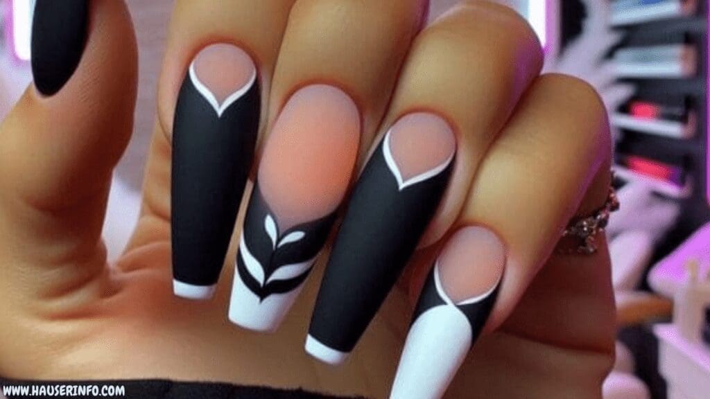 black nail designs