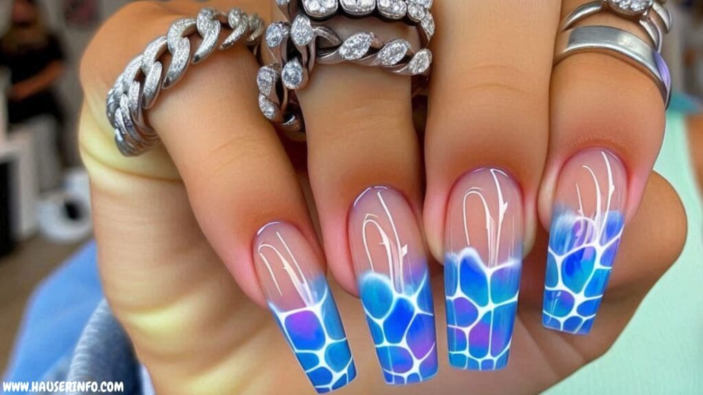 blue nail ideas