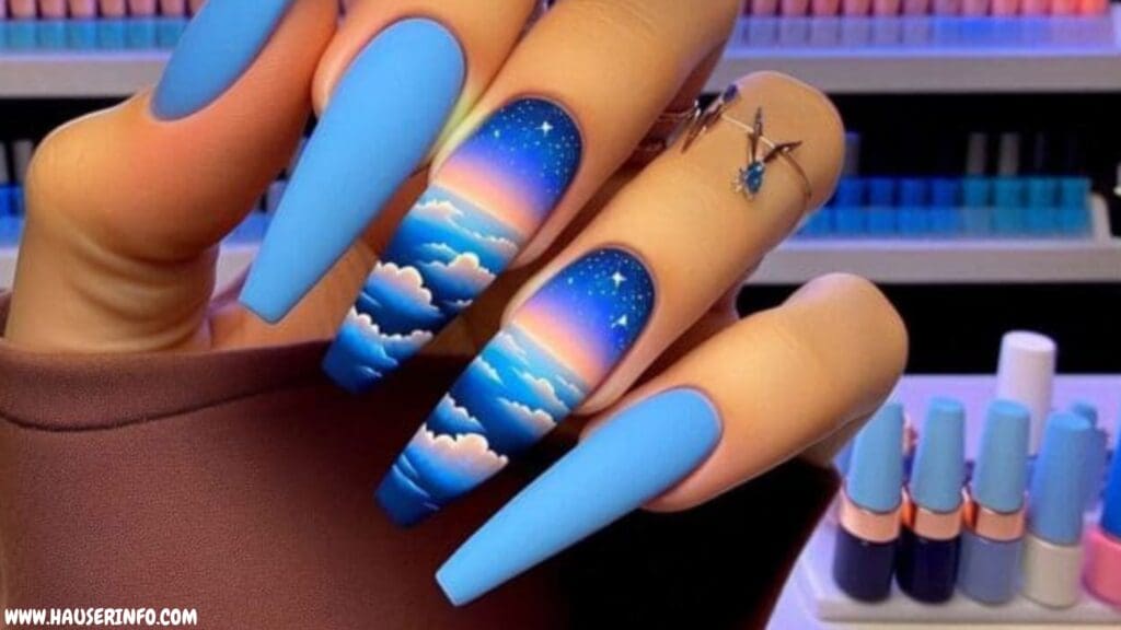 blue nail ideas