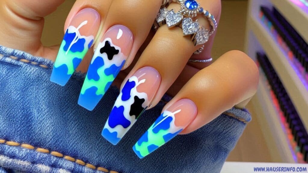 blue nail ideas