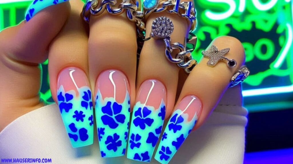 blue nail ideas