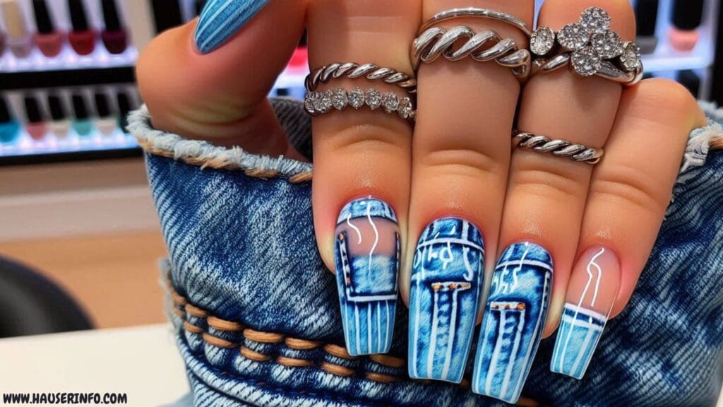 blue nail ideas