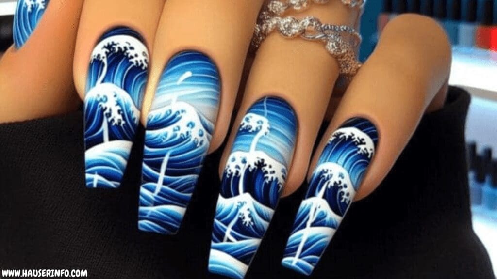 blue nail ideas