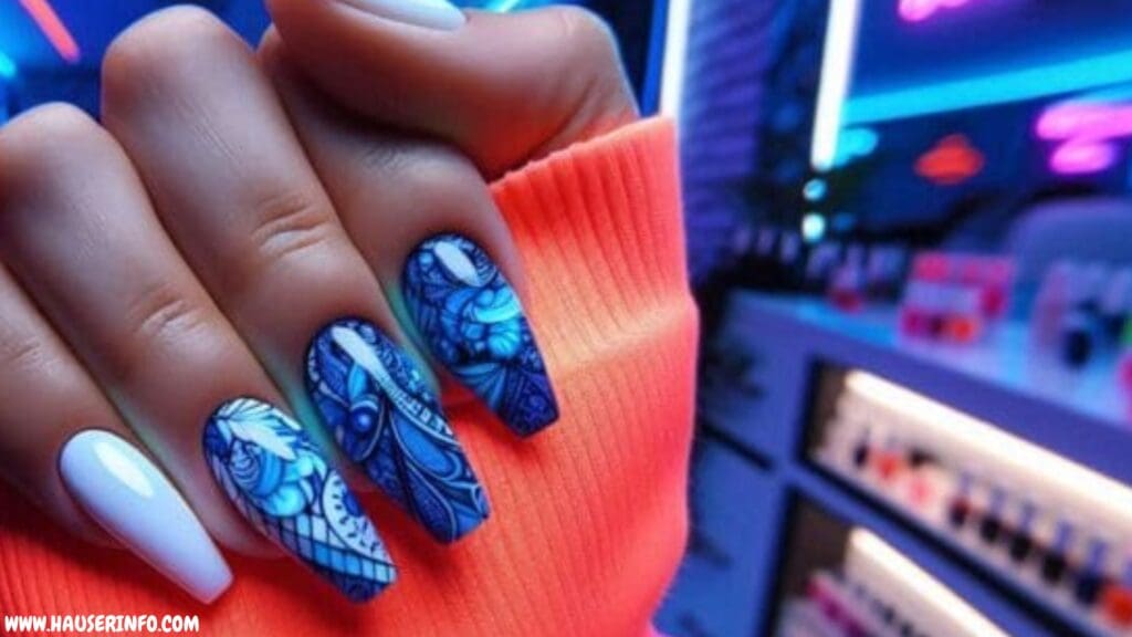 blue nail ideas