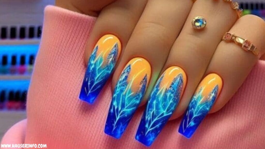 blue nail ideas