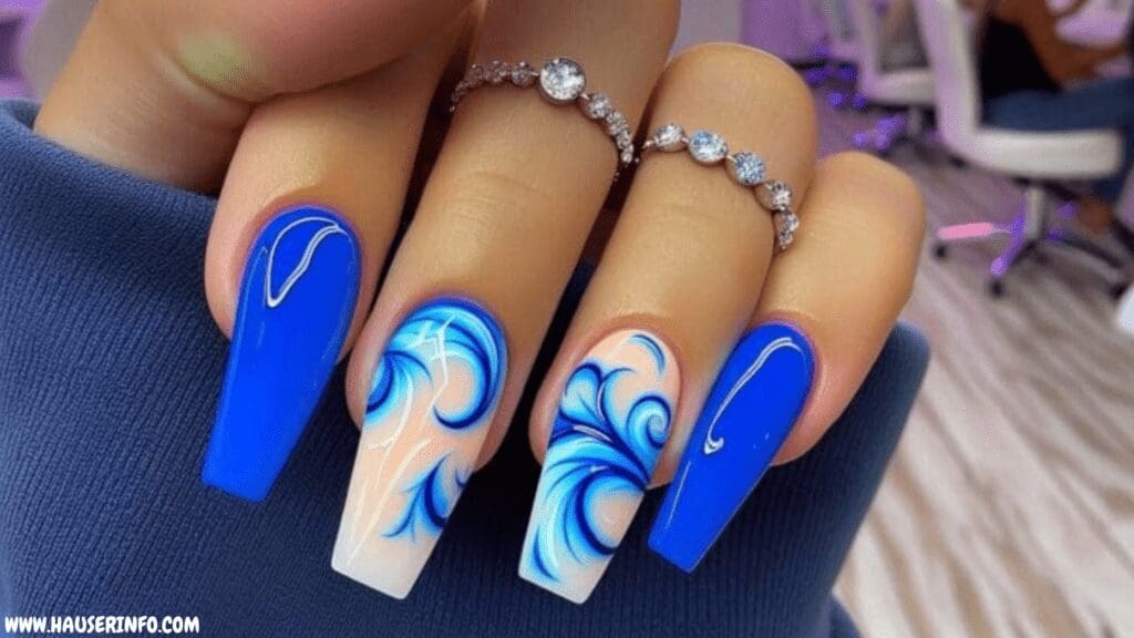 blue nail ideas