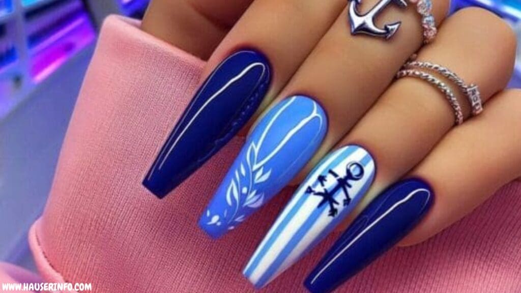 blue nail ideas