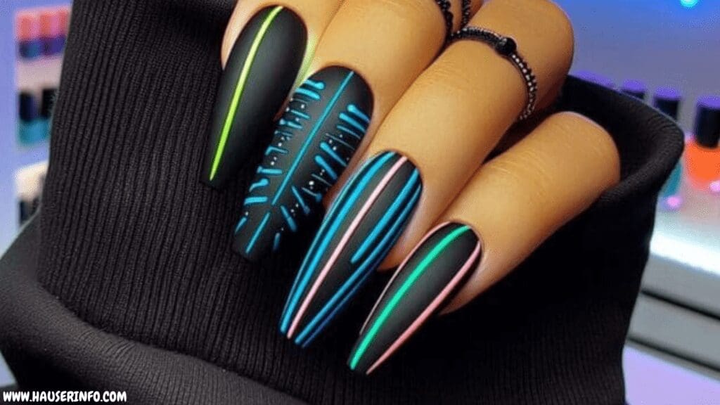 black nail designs