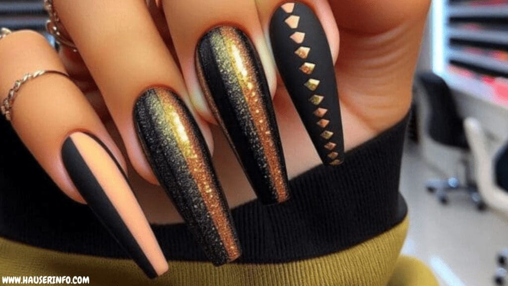 black nail designs