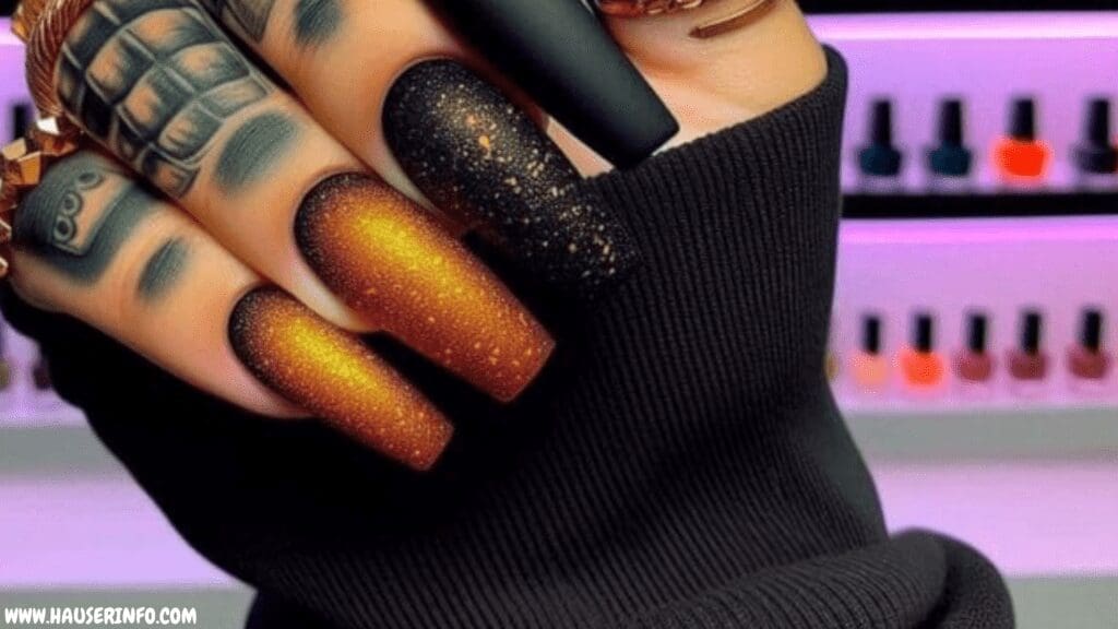 black nail designs