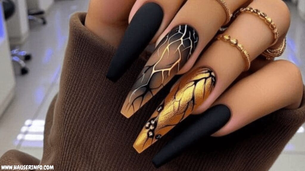 black nail designs