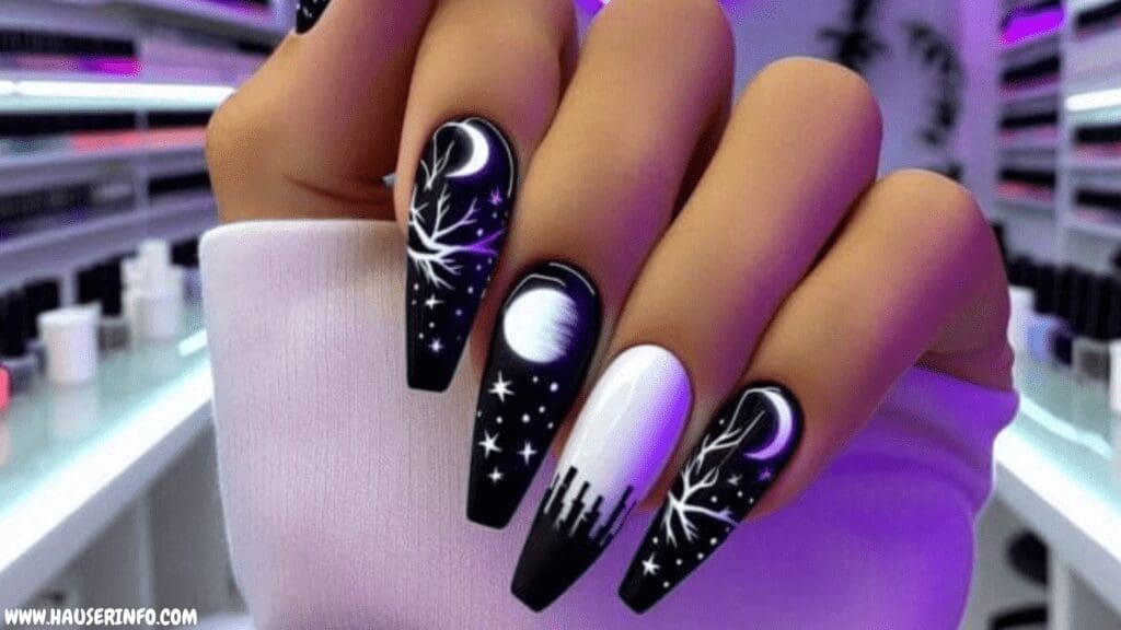 black nail designs