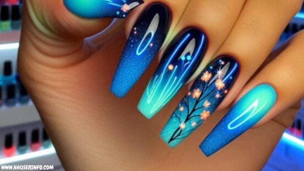 blue nail ideas