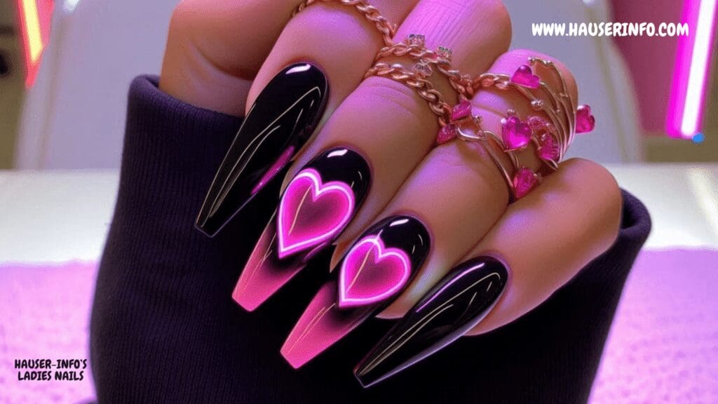 Neon nail designs