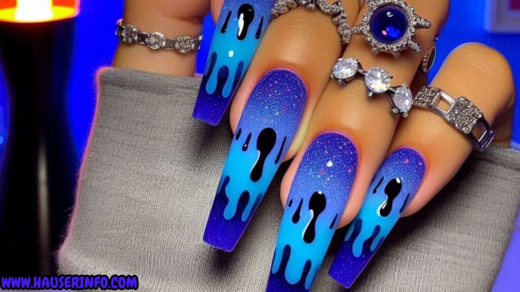 blue nail ideas