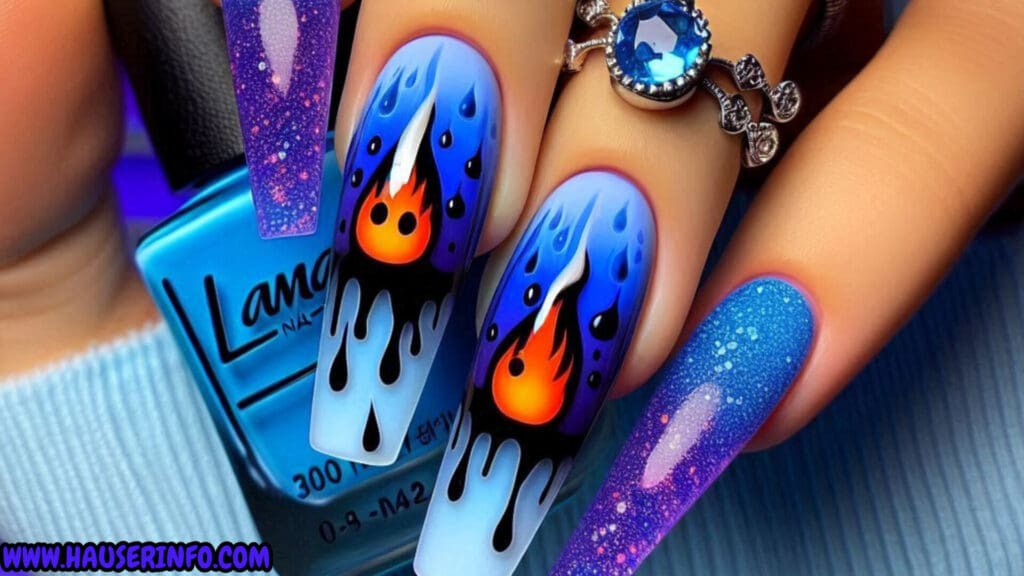 blue nail ideas