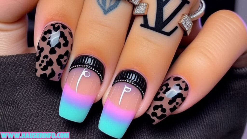 Designer inspired nail ideas