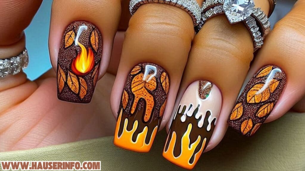 Fall nail designs