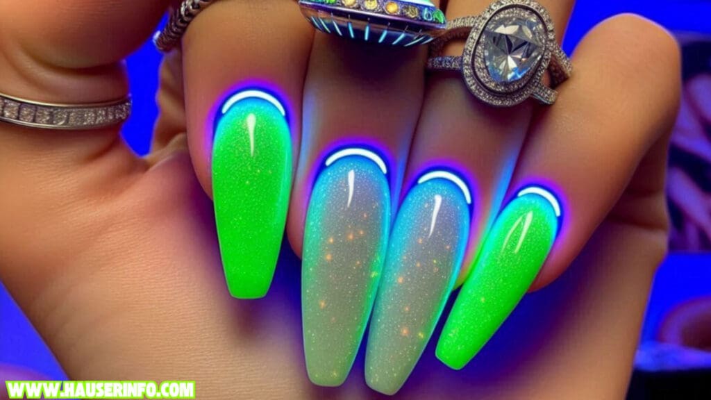 Neon nail designs