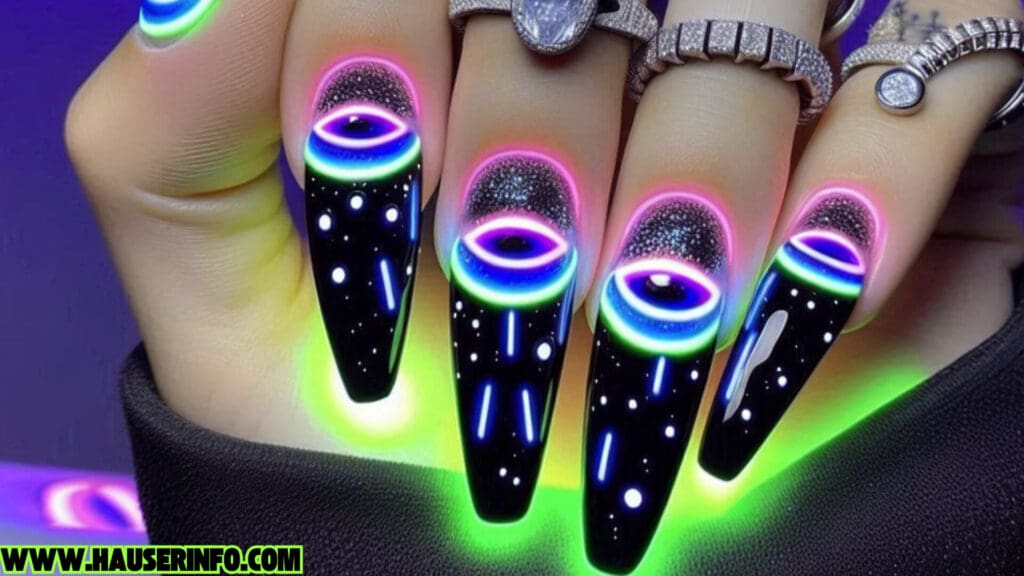 Neon nail designs