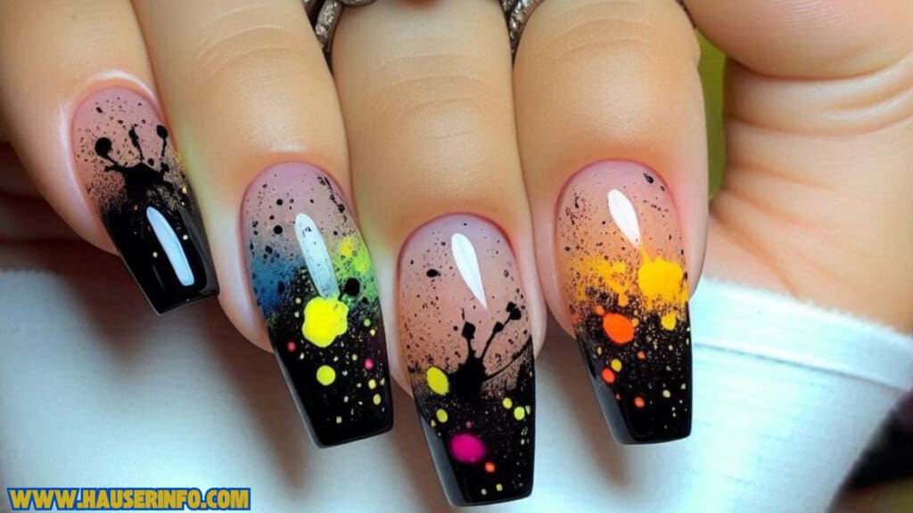 abstract nails