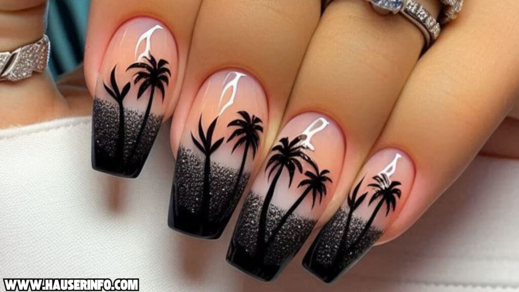 black nail designs