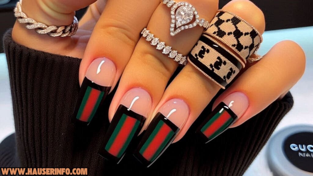 black nail designs