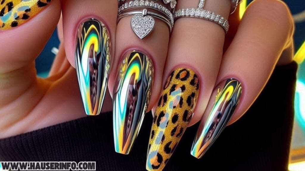 chrome nail designs