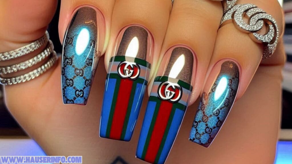 chrome nail designs