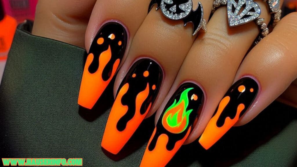 halloween nail designs